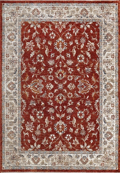 Dynamic Rugs DAKOTA 6640-399 Red and Multi